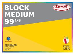 Block Dibujo Medium N°99 1/8 ARTEL