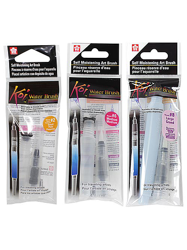 Pinceles Recargables de Agua 9ml Koi Waterbrush