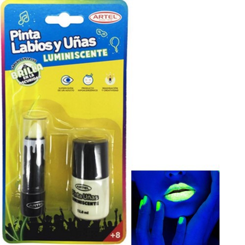 pinta labios y uñas