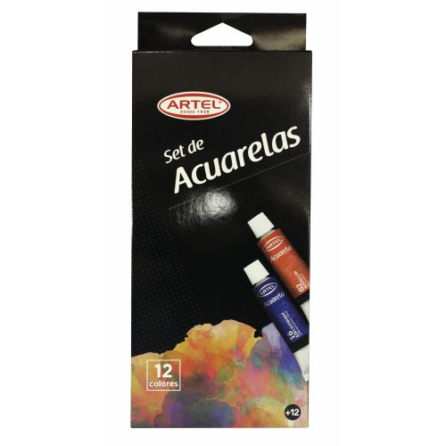 26000020 Set de Acuarelas 12 colores de 12ml