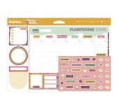 Planificador Semanal+Notas Adh y stickers -ADETEC