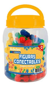 Figuras Conectables 60 Unidades ADETEC